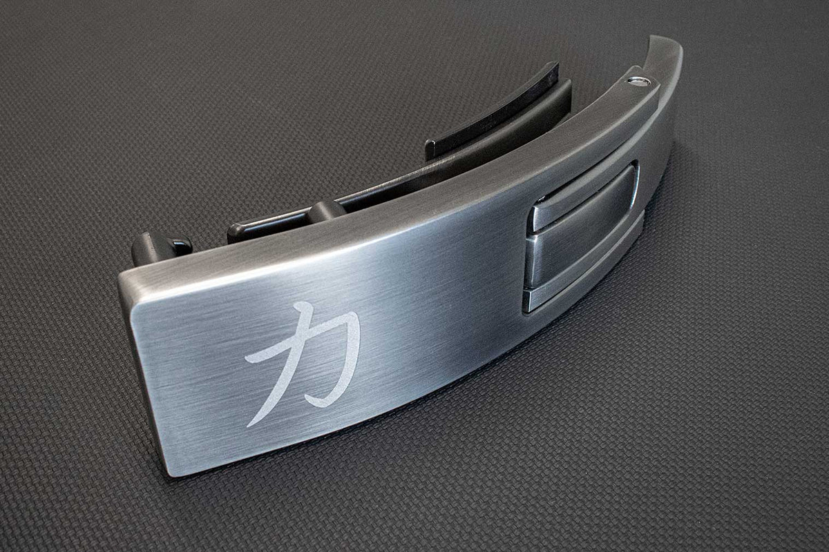 Gunmetal Lever Buckle - Lifetime Warranty - Strength Shop
