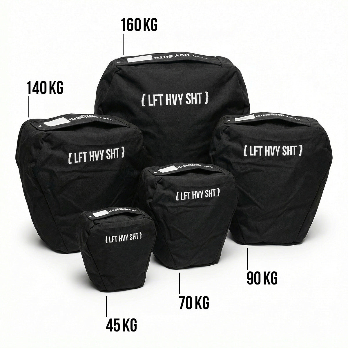 Strength Shop Husafell Sandbag – 1050D Cordura, 45–160 kg - Strength Shop