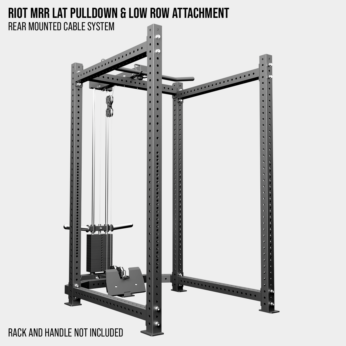 Riot MRR Rear Mounted Cable System - Strength Shop