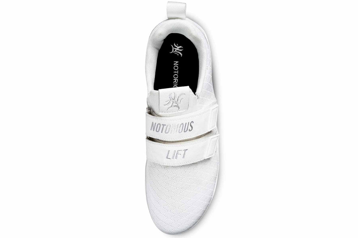Notorious Lift – Notorious Lifters Gen 3, Bliss White - Strength Shop