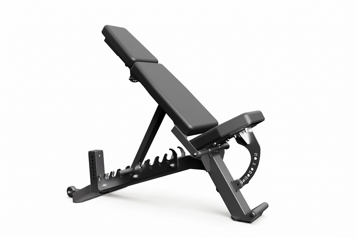 Riot FID Utility Bench 2.0 + Leg Roller | Adjustable Weight Bench Bundle
