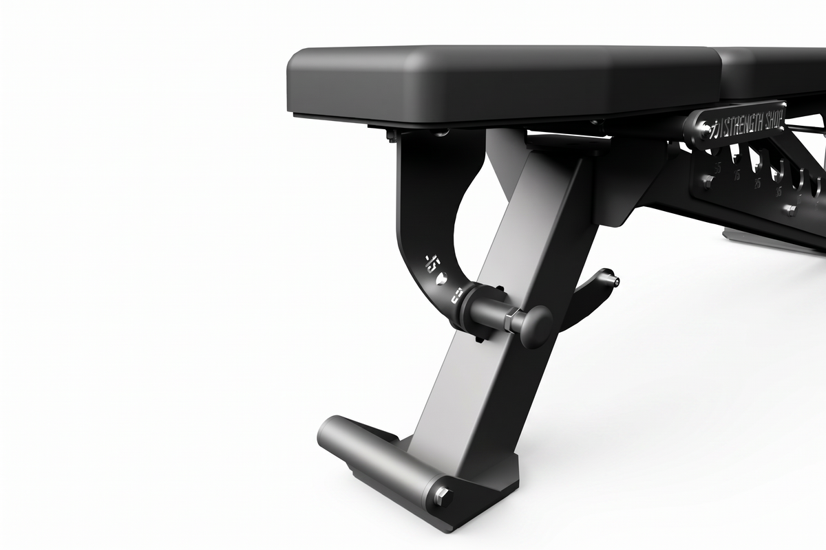 Riot FID Utility Bench 2.0 + Leg Roller | Adjustable Weight Bench Bundle