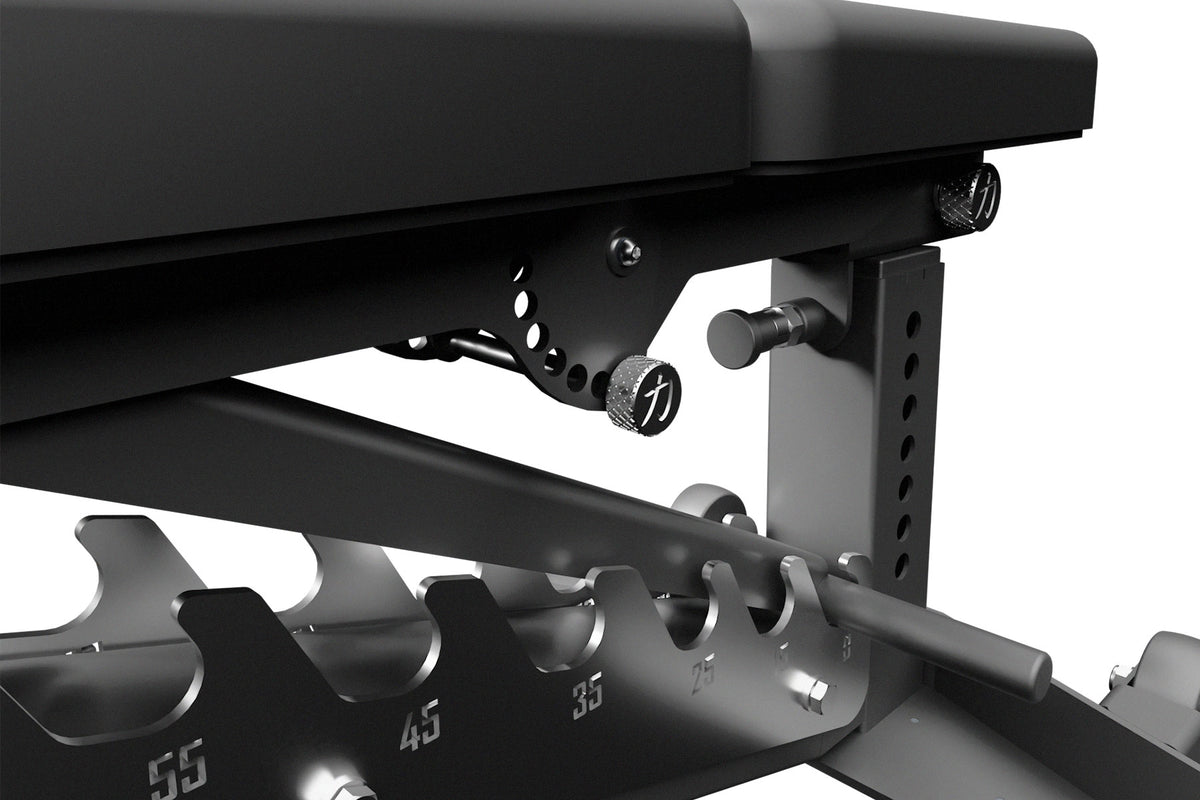 Riot FID Utility Bench 2.0 – Adjustable Flat/Incline/Decline Weight Bench