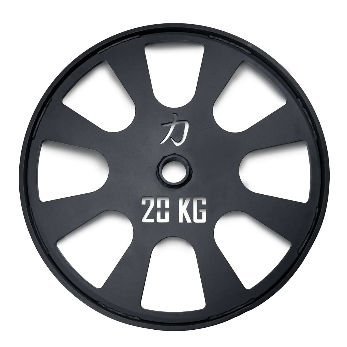 Apollon Wheels – Pair, 20kg per Wheel, Black Powder Coated - Strength Shop