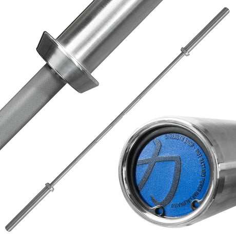 Riot Bastard Power Bar - 20 kg, Calibrated - Stainless Steel - IPF Approved - Strength Shop