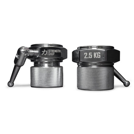 B-WARE Calibrated Competition Collars – 2.5kg, IPF Approved / Pair - Strength Shop