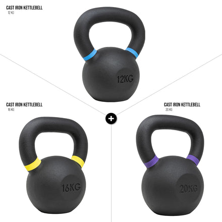 Strength Shop Cast Iron Kettlebell Sets - Strength Shop