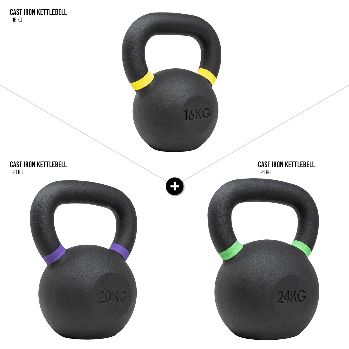 Strength Shop Cast Iron Kettlebell Sets - Strength Shop