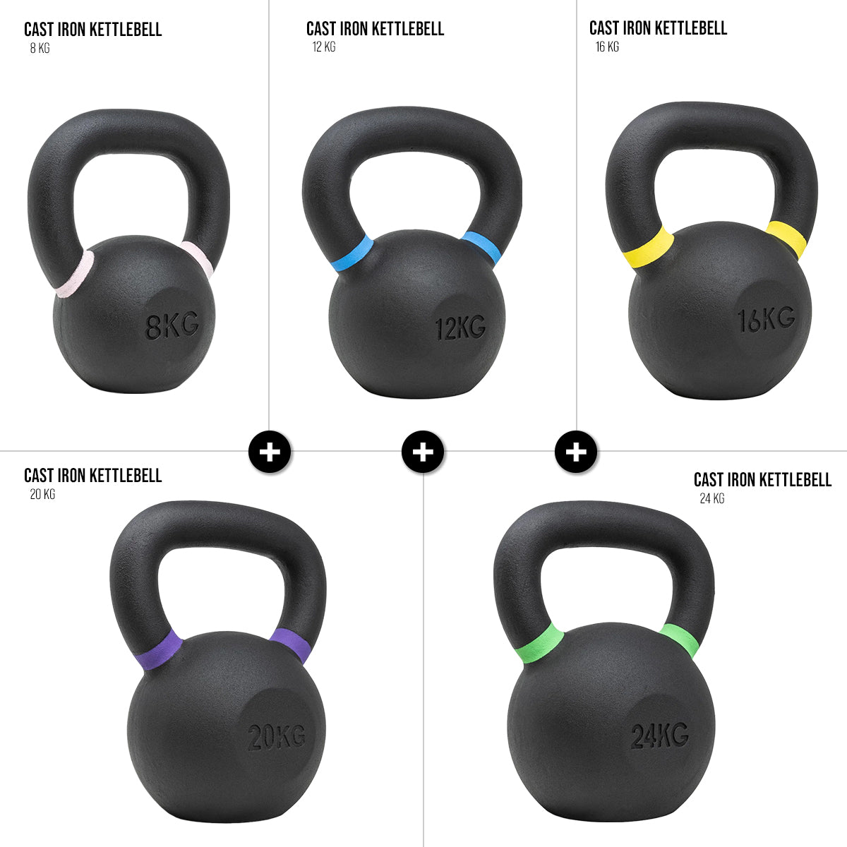 Strength Shop Cast Iron Kettlebell Sets - Strength Shop