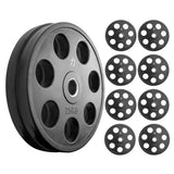 Rubber Coated Easy Grip Plates - Strength Shop