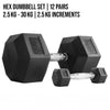 2.5kg-30kg Set