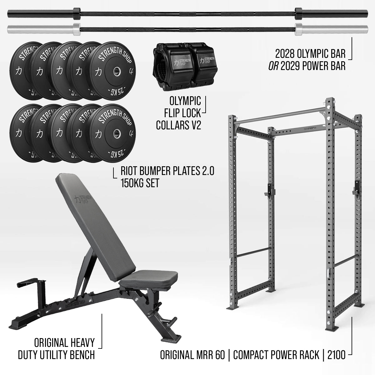 Original Home Gym Bundle - Strength Shop