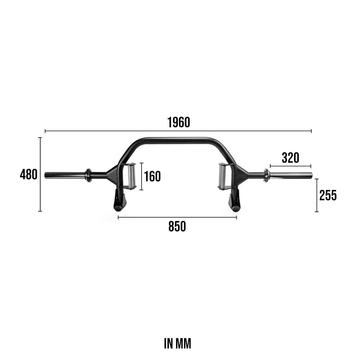 B-WARE 3-Sided Hex Bar - Strength Shop
