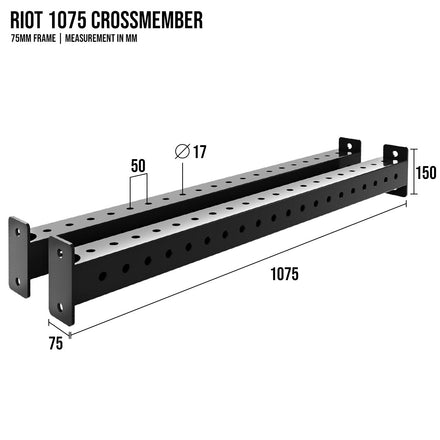 B-WARE Riot MRR 75 | Crossmembers - Strength Shop
