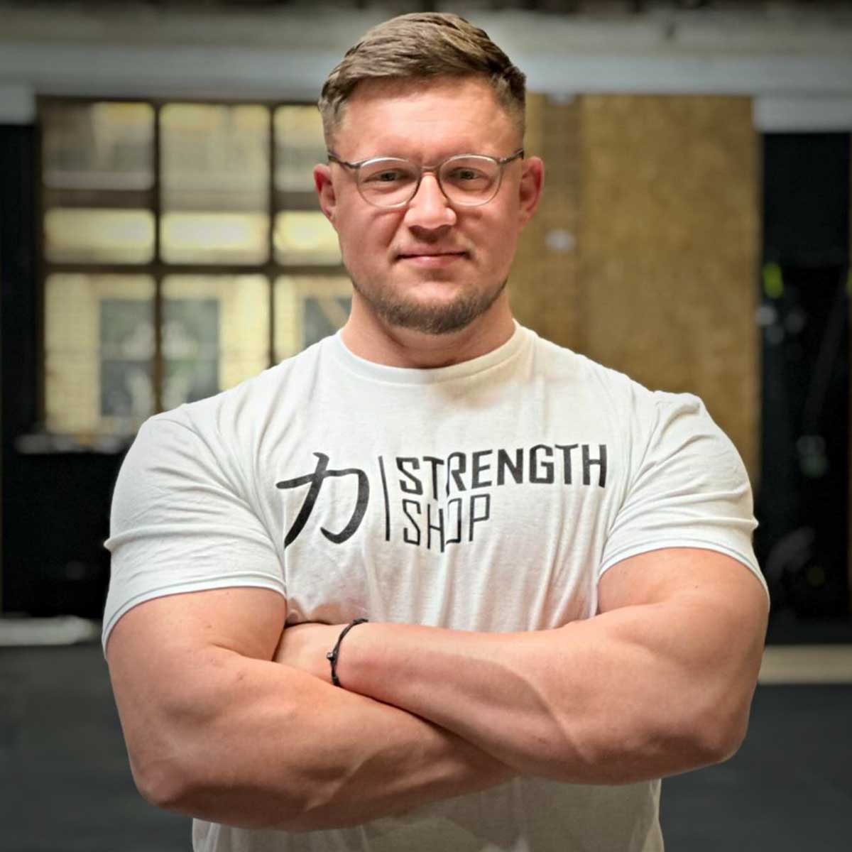 Strength Wear Logo T-Shirt V3 – White - Strength Shop