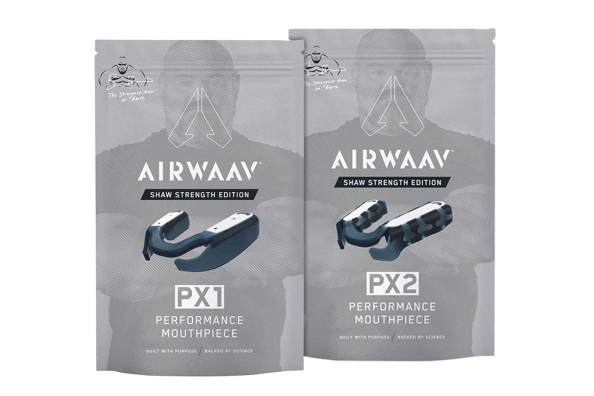 AIRWAAV PX1 Performance Mouthpiece – Shaw Strength Edition - Strength Shop