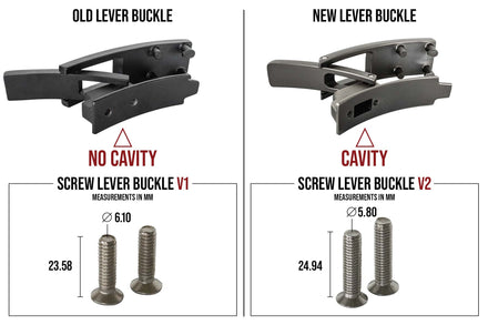 Replacement Screw Lever Buckle - Strength Shop