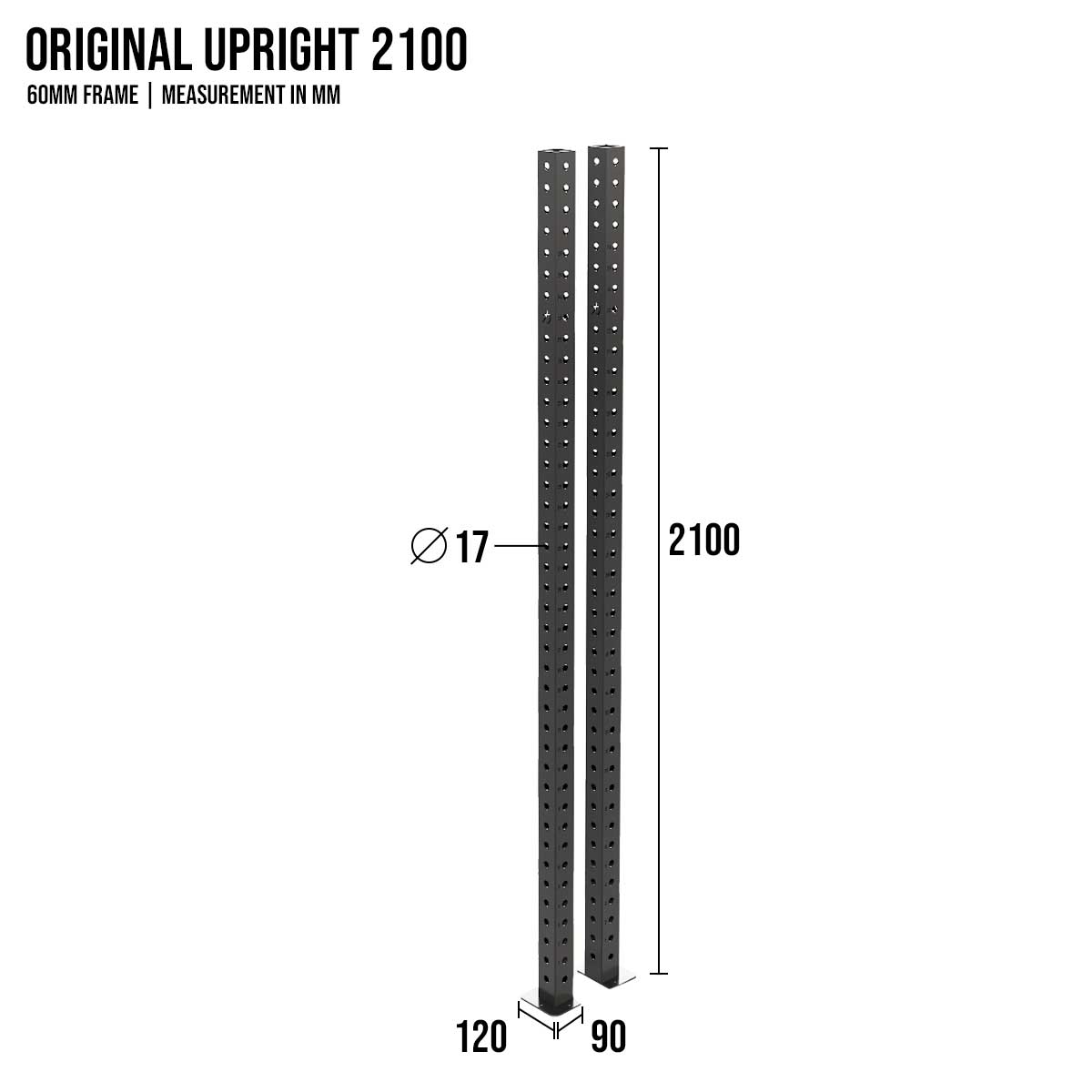B-WARE Original MRR 60 | Uprights - Strength Shop