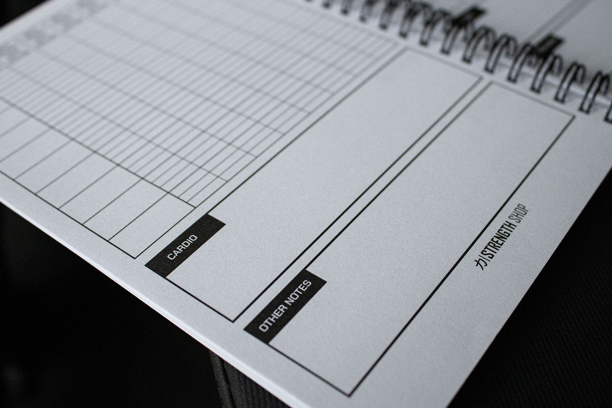 Training Logbook – Track Exercises, Sets, Reps & RPE - Strength Shop