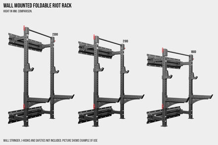 TEST - Riot MRR Wall-Mounted Foldable Rack (DO NOT USE) - Strength Shop