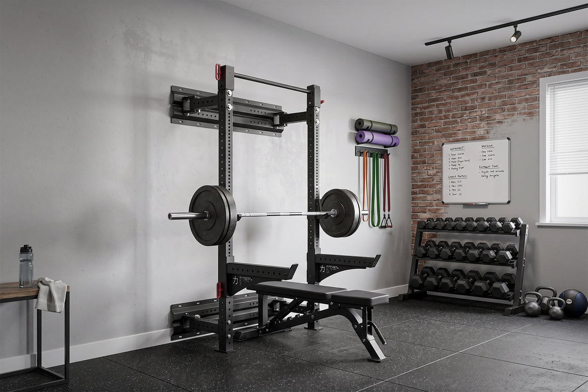 TEST - Riot MRR Wall-Mounted Foldable Rack (DO NOT USE) - Strength Shop