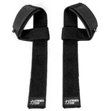 Stealth Black PRO Lifting Straps, 50cm or 65cm - Strength Shop