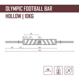B-WARE Olympic Football Bar - Strength Shop