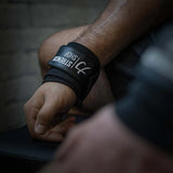 Black Wrist Wraps, Light - 30cm/60cm - Strength Shop