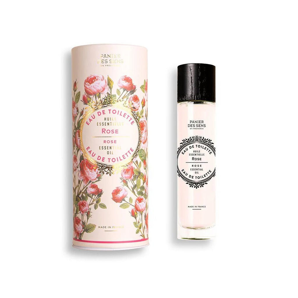 Eau de Toilette Rosengeranie 50ml von Panier des Sens, natürlicher und romantischer Rosenduft