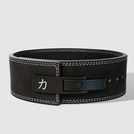 Black Lever Belt, 10mm - IPF Approved (TEST) - Strength Shop