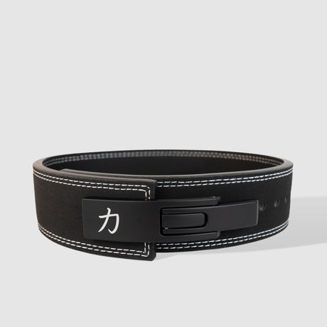 Narrow 7.6cm Black Lever Belt, 10mm - IPF Approved - Strength Shop