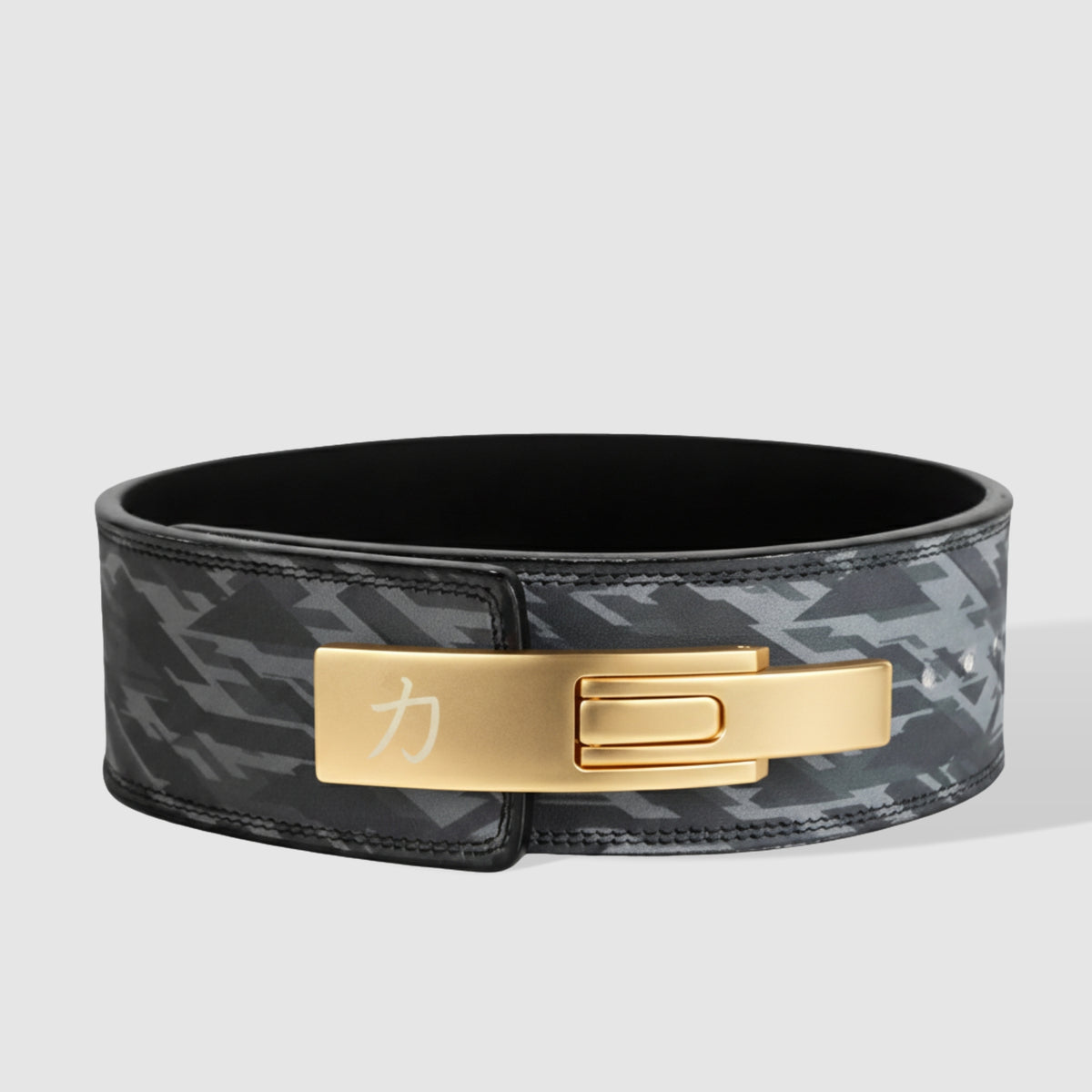Dark Camo Lever Belt, 10mm - IPF Approved - Strength Shop