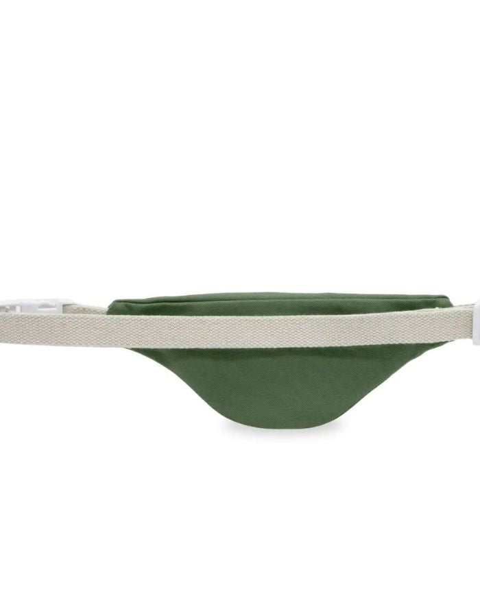 Fanny Pack Kids Augustin von Hindbag in Blush, GOTS-zertifizierte Bio-Baumwolle, Bauchtasche mit verstellbarem Gurt und Clip für Kinder von 4 bis 10 Jahren.