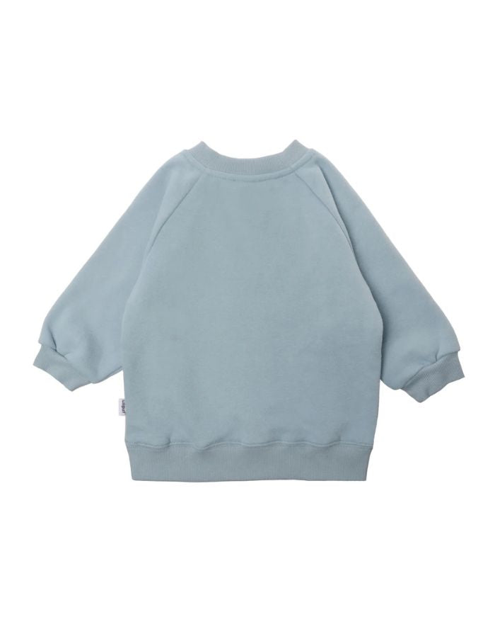 Kinder Sweatshirt Liliput Hellblau – Rückseite