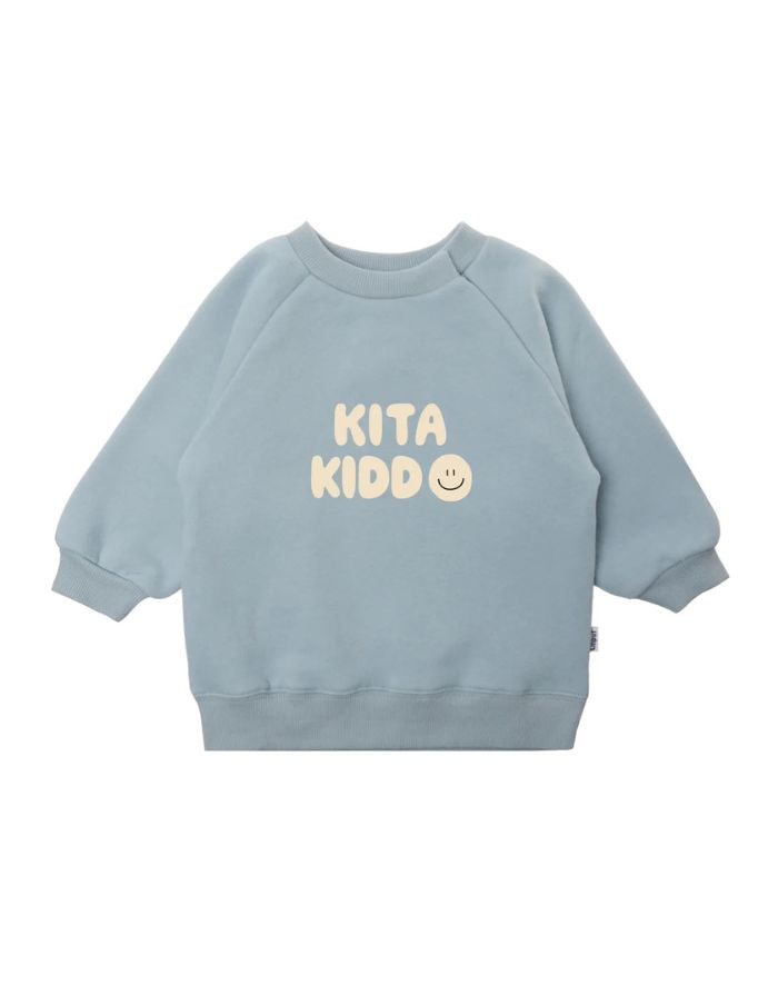 Kida Kiddo Pullover – elastische Ribbündchen an den Ärmeln