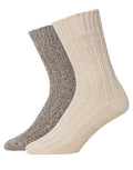 Norweger Socken Grau/Schwarz von Snocks – warme Wollsocken mit Norweger-Muster, ohne einschneidenden Bund, gemütlich und hautfreundlich