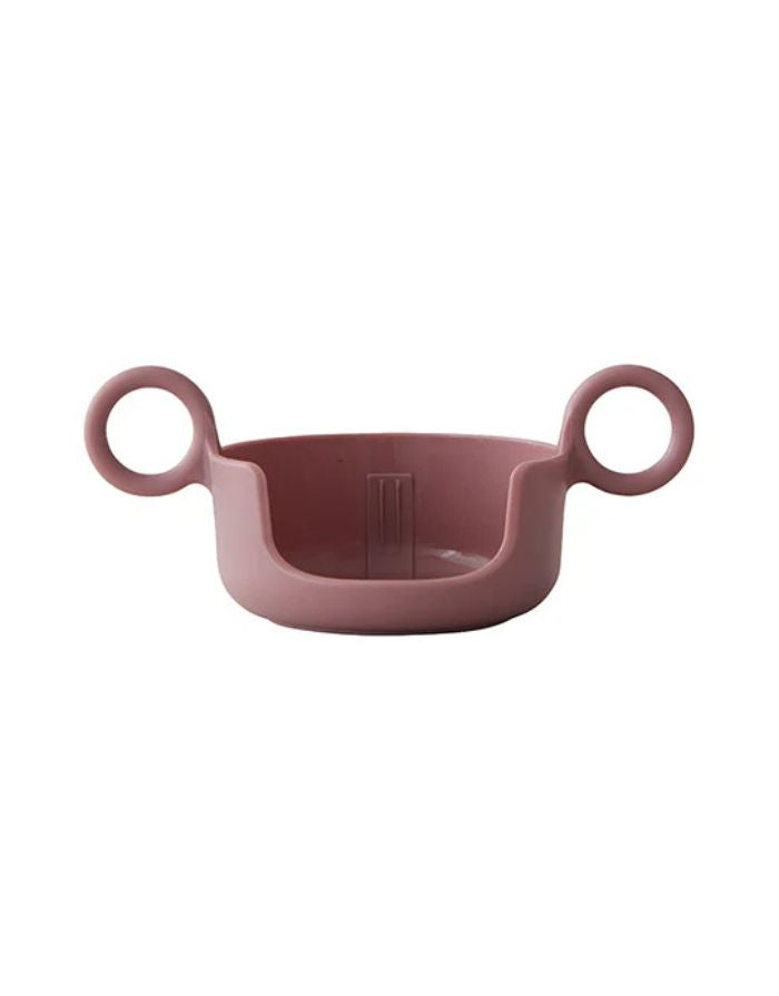 Design Letters Henkel Ash Rose für Ecozen Trinklernbecher, BPA- und BPS-frei, ergonomischer Kindergriff.