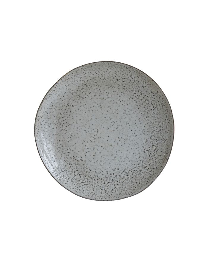 Teller Rustic ø 20cm I Grau/Blau