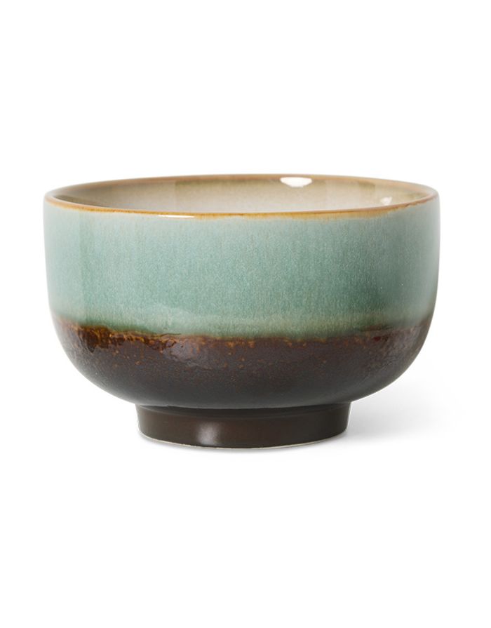Noodle Schale Depths von hkliving – handgefertigte Steingut-Schale in tiefblauer Glasur, Ø 13,5 cm