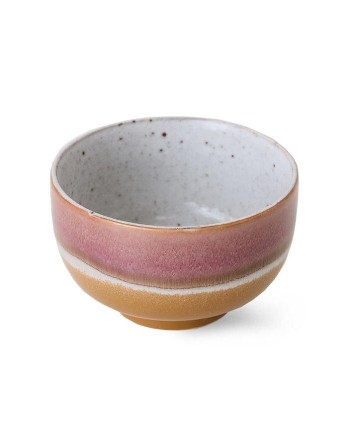 Unikat Noodle Schale Prairie aus der 70s Kollektion von hkliving mit künstlerischem Design