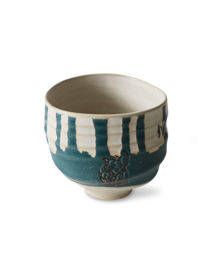 Tasse Artist Dipped von hkliving – handbemalte Steinzeug-Tasse im Unikat-Look