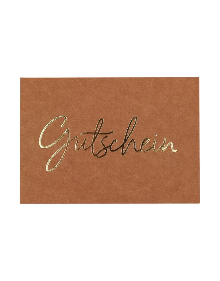Postkarte I Gutschein
