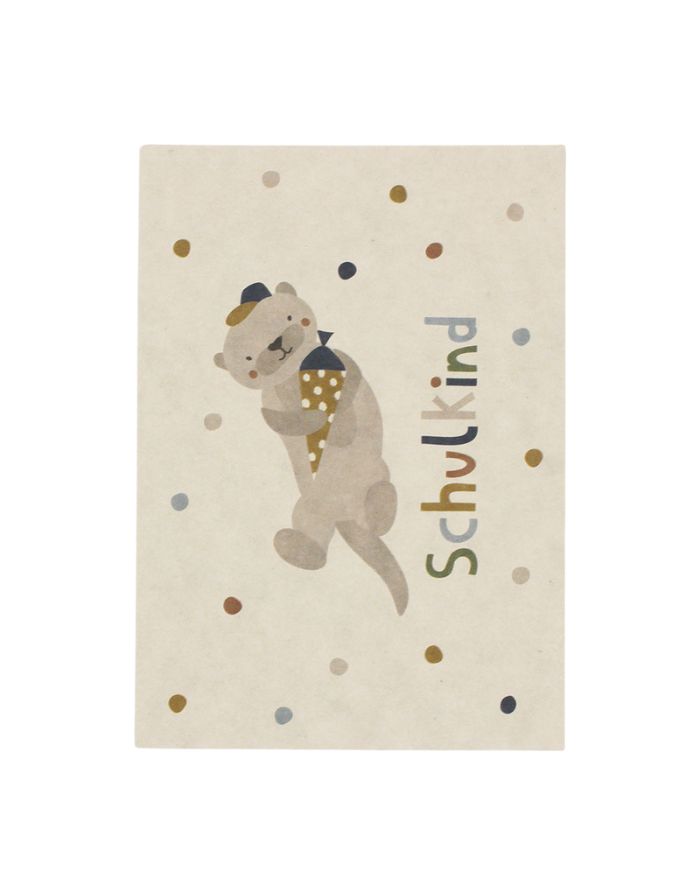 Postkarte I Otter Schulkind
