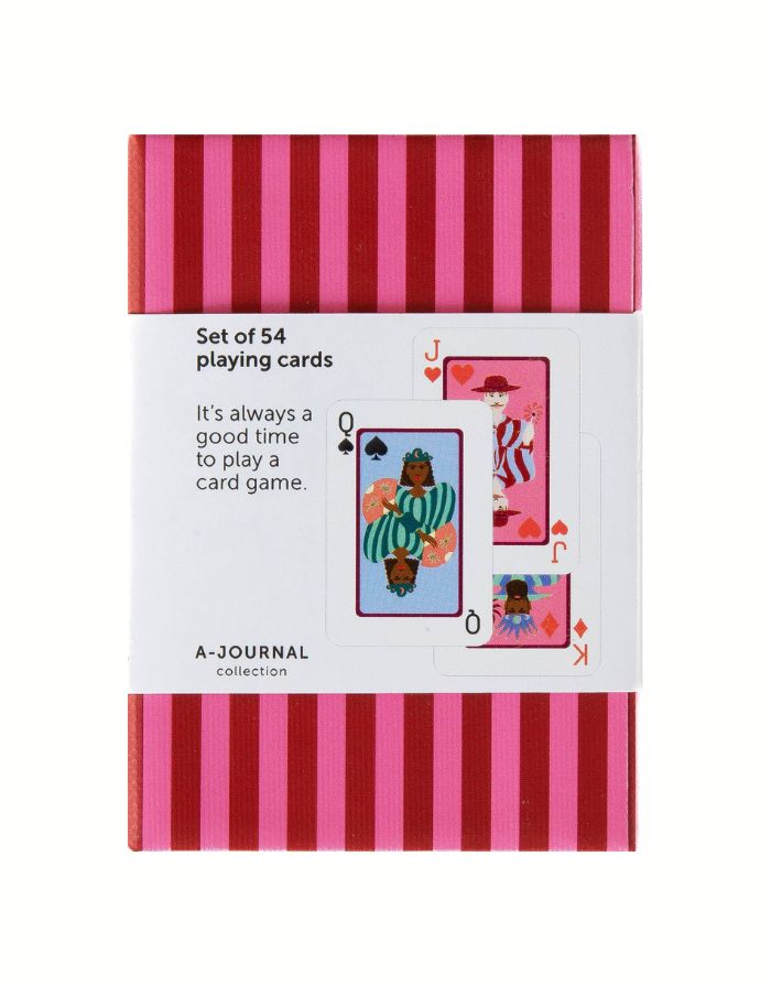 Spielkarten mit einzigartigen Illustrationen, von A-Journal.