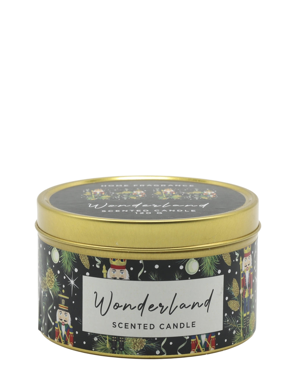 Duftkerze Wonderland von Chic Antique im dekorativen Zinnbehälter mit einer Brenndauer von ca. 40 Stunden.