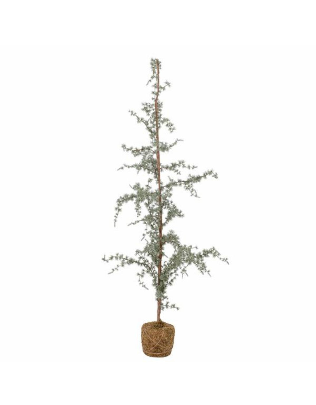 Grüner künstlicher Vita Baum von Bloomingville mit natürlicher Optik und einer Höhe von 150 cm.