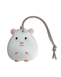 Reflektierender Taschenanhänger Hamster von Firefly Reflectors – aus weichem, lederähnlichem Material mit verstellbarem Band, stylisches Accessoire für bessere Sichtbarkeit.