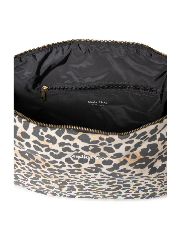 Cross Body Umhängetasche Soft Cotton I Leopard