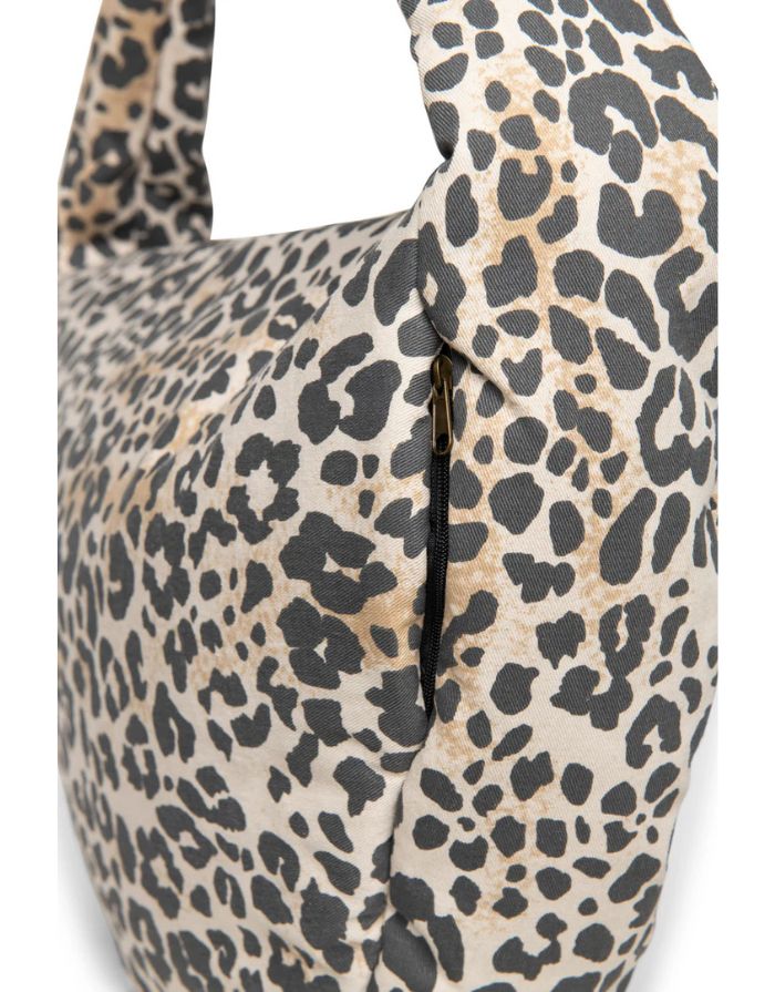 Cross Body Umhängetasche Soft Cotton I Leopard