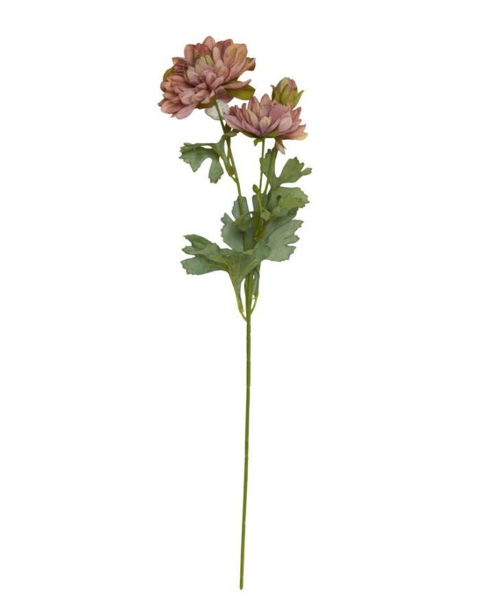 Kunstblume Georgine Dahlie H 53cm I Rosé
